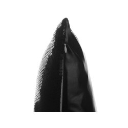 Zestaw 2 poduszek dekoracyjnych ASTER 45 x 45 cm Czarny Jednolity