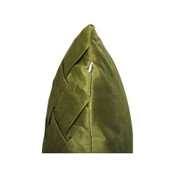 Zestaw 2 poduszek dekoracyjnych NARCISSUS Welur 43 x 43 cm Zielony Wzór geometryczny