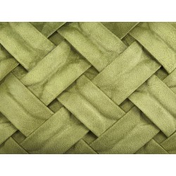 Zestaw 2 poduszek dekoracyjnych NARCISSUS Welur 43 x 43 cm Zielony Wzór geometryczny