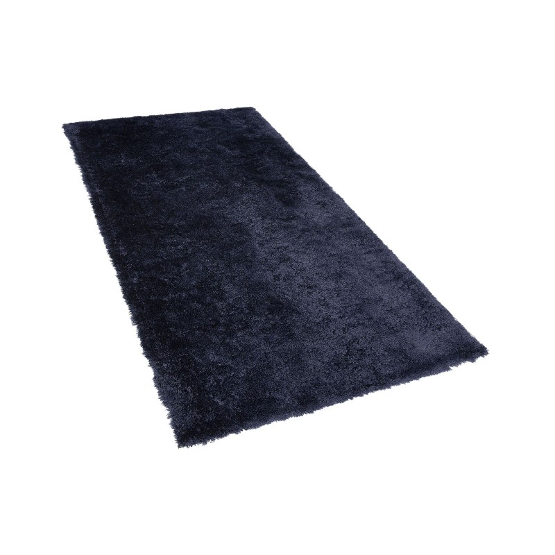 Dywan shaggy 80 x 150 cm niebieski EVREN