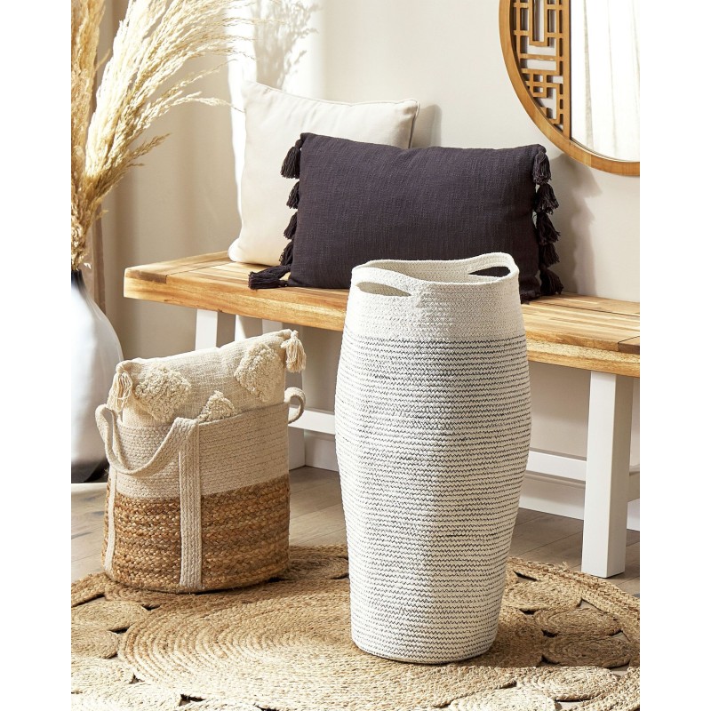 Kosz ARRAH Bawełna Złamana biel