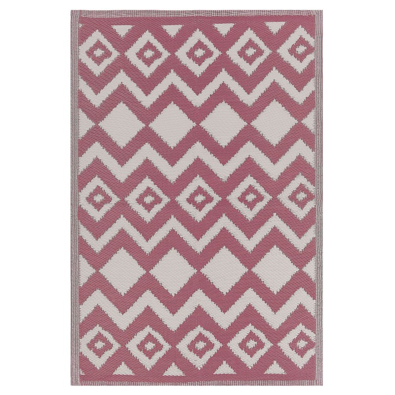Dywan zewnętrzny 120 x 180 cm różowy DEWAS