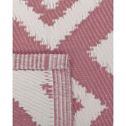 Dywan zewnętrzny 120 x 180 cm różowy DEWAS