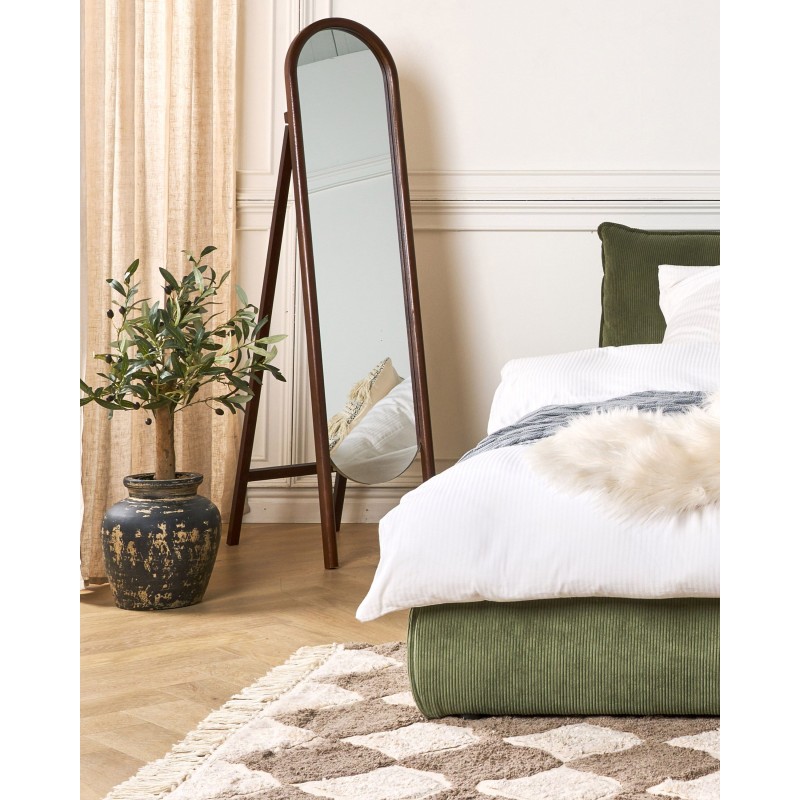 Dywan bawełniany 160 x 230 cm brązowy z beżowym SINOP