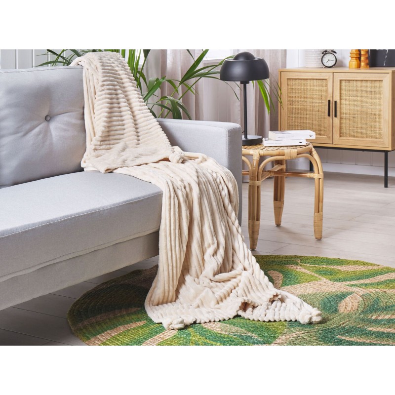 Koc KAWERI 150 x 200 cm Beżowy