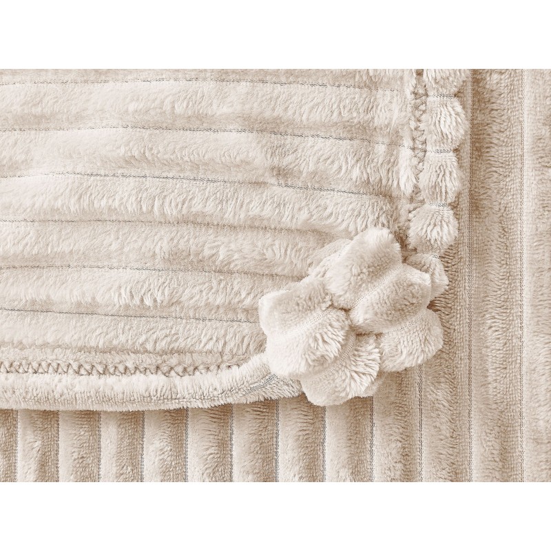 Koc KAWERI 150 x 200 cm Beżowy