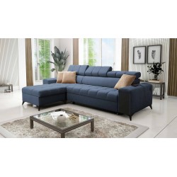 Venna I Maxi Corner Sofa with Sleeping Function and USB Port - Plush, Avra 14