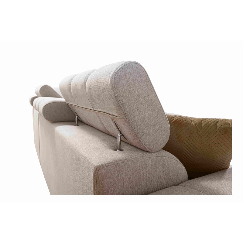 Ecksofa Venna I Maxi mit Schlaffunktion und USB-Anschluss - Plüsch, Avra 14