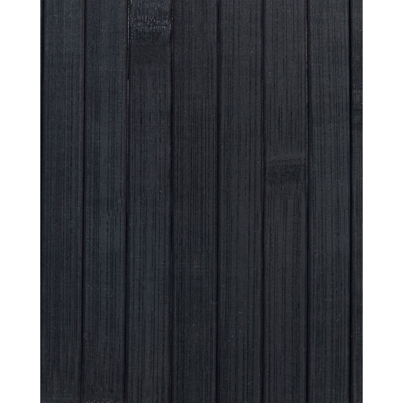 Kosz bambusowy z pokrywą Czarny SANNAR