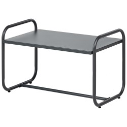 Zestaw ogrodowy ze stolikiem dla 4 osób VEZZANA Metal Szary