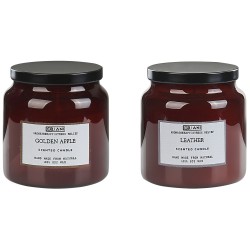 Zestaw 2 świeczek zapachowych ABSOLUTE ALCHEMY Wosk sojowy Nuty owocowe Świeże nuty