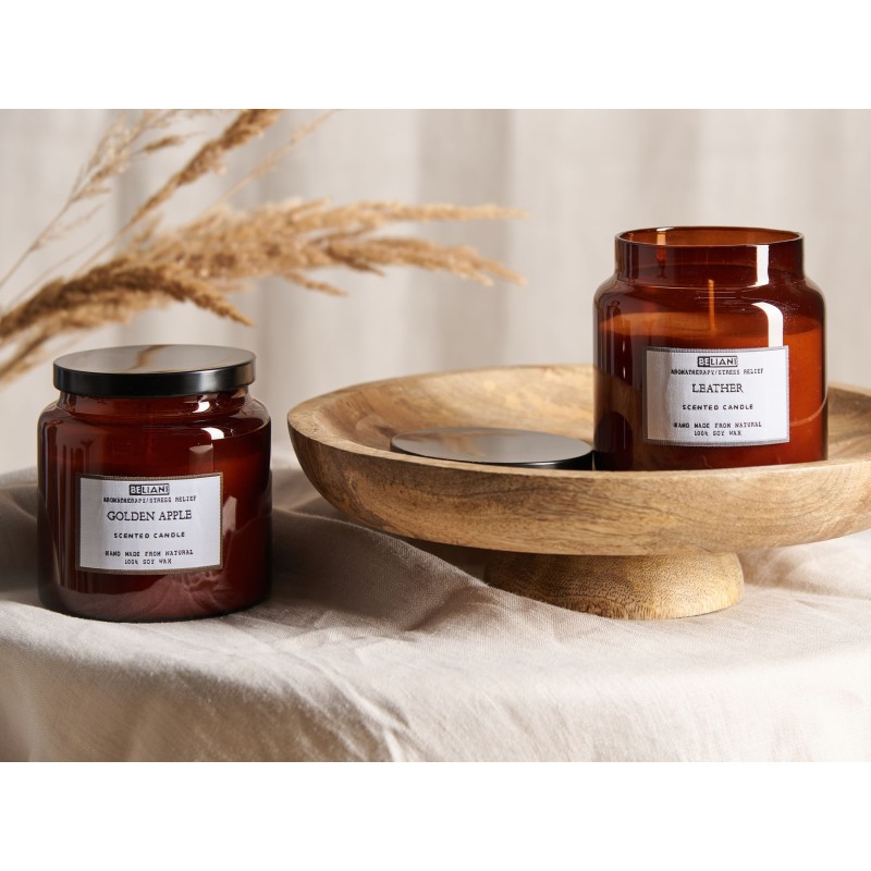 Zestaw 2 świeczek zapachowych ABSOLUTE ALCHEMY Wosk sojowy Nuty owocowe Świeże nuty