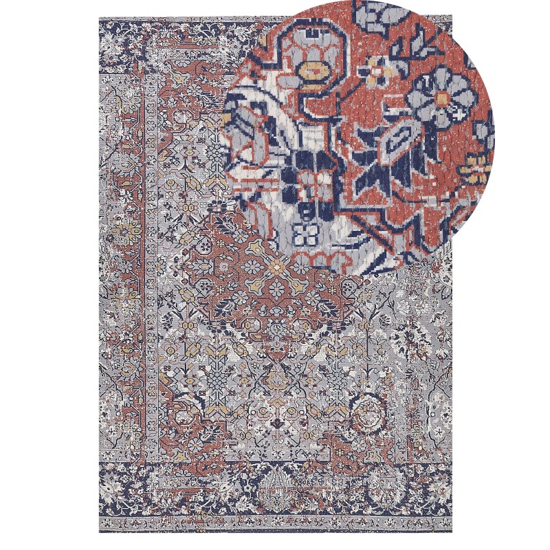 Dywan 140 x 200 cm wielokolorowy KORGAN