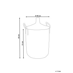 Kosz CAMRANH Trawa morska Naturalny