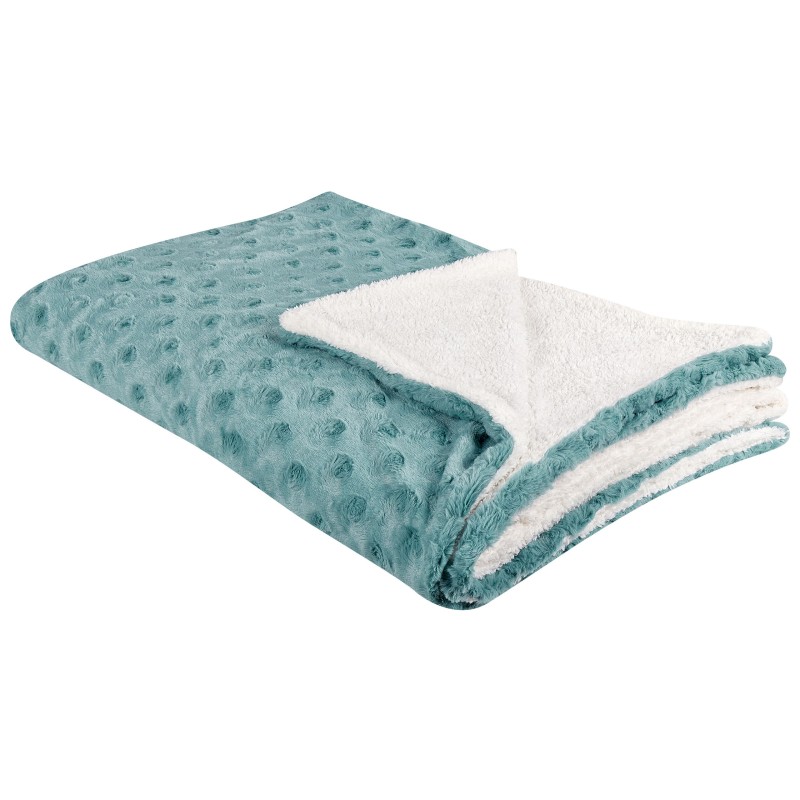 Narzuta na łóżko KANDILLI 150 x 200 cm Jasnozielony