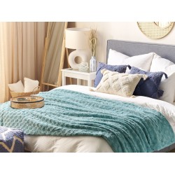 Narzuta na łóżko KANDILLI 150 x 200 cm Jasnozielony