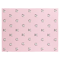 Koc TALOKAN Bawełna 130 x 170 cm Różowy