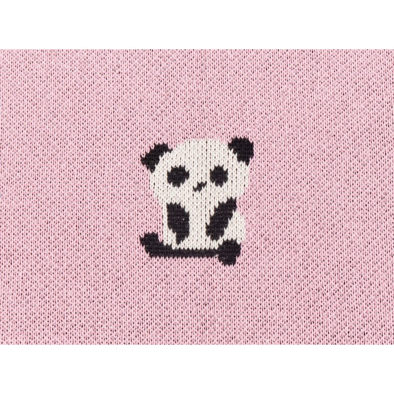 Koc TALOKAN Bawełna 130 x 170 cm Różowy