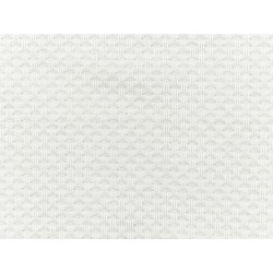 Narzuta na łóżko HATTON Bawełna 200 x 220 cm Złamana biel