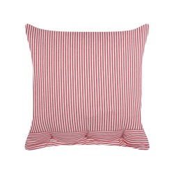 Zestaw 2 poduszek dekoracyjnych AALITA Bawełna 45 x 45 cm Czerwony W paski