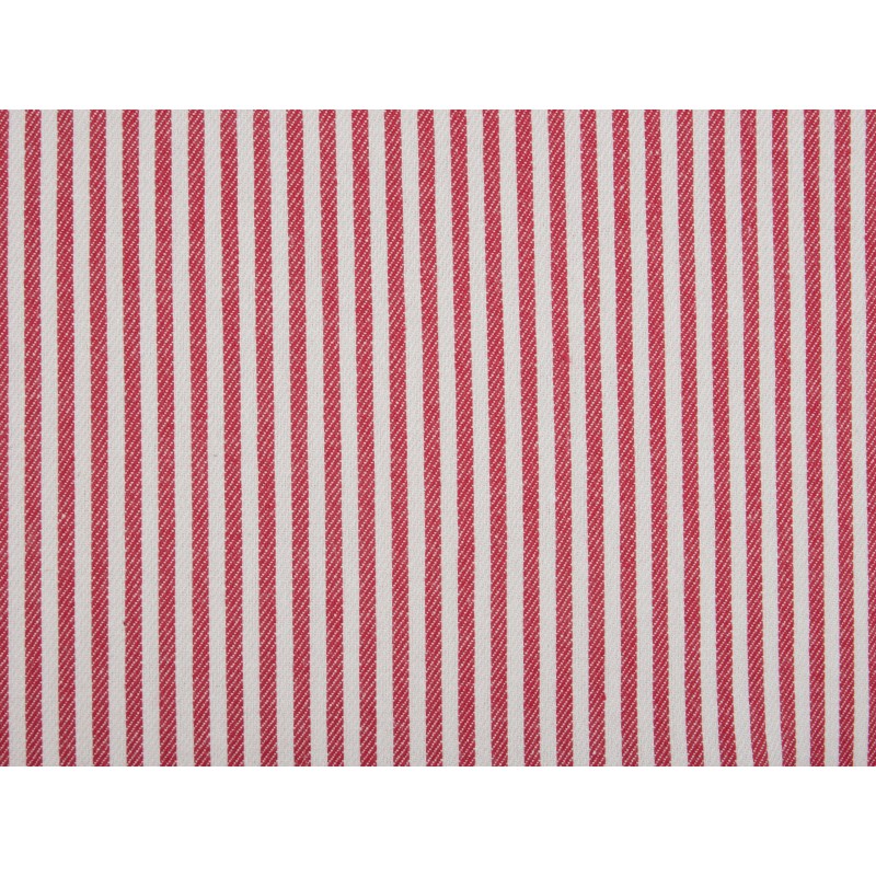 Zestaw 2 poduszek dekoracyjnych AALITA Bawełna 45 x 45 cm Czerwony W paski