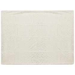 Koc ALAZEYA 150 x 200 cm Jasnobeżowy