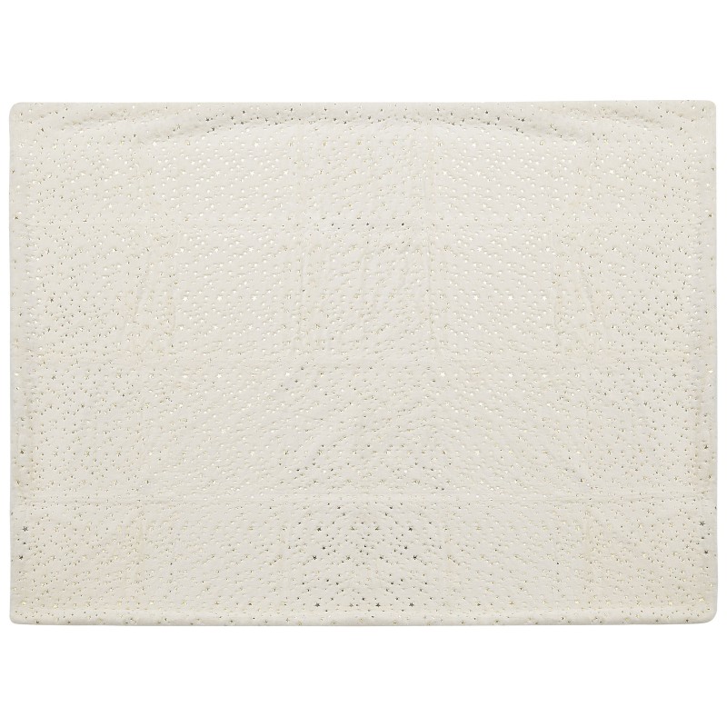 Koc ALAZEYA 150 x 200 cm Jasnobeżowy