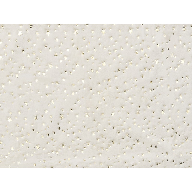 Koc ALAZEYA 150 x 200 cm Jasnobeżowy