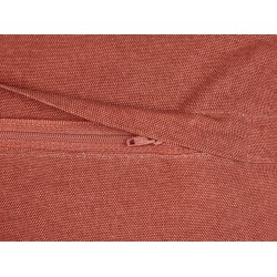 Zestaw 2 poduszek dekoracyjnych VALVARIA Bawełna 30 x 50 cm Czerwony Wzór zygzak