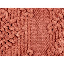 Zestaw 2 poduszek dekoracyjnych VALVARIA Bawełna 30 x 50 cm Czerwony Wzór zygzak