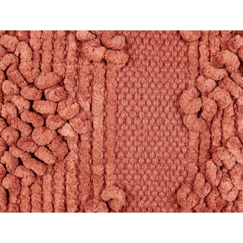 Zestaw 2 poduszek dekoracyjnych VALVARIA Bawełna 30 x 50 cm Czerwony Wzór zygzak