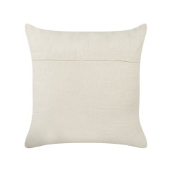 2 poduszki dekoracyjne bawełniane 45 x 45 cm białe BRACKEN