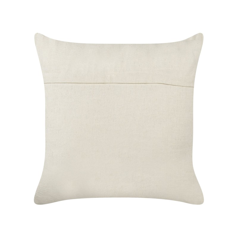 2 poduszki dekoracyjne bawełniane 45 x 45 cm białe BRACKEN