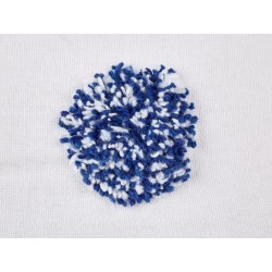 2 poduszki dekoracyjne bawełniane 45 x 45 cm białe BRACKEN