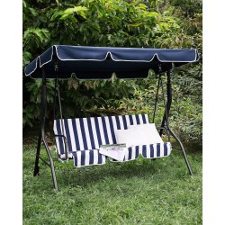 Huśtawka ogrodowa CHAPLIN Metal Ciemnoniebieski