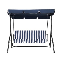 Huśtawka ogrodowa CHAPLIN Metal Ciemnoniebieski