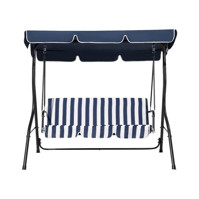 Huśtawka ogrodowa CHAPLIN Metal Ciemnoniebieski