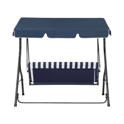 Huśtawka ogrodowa CHAPLIN Metal Ciemnoniebieski