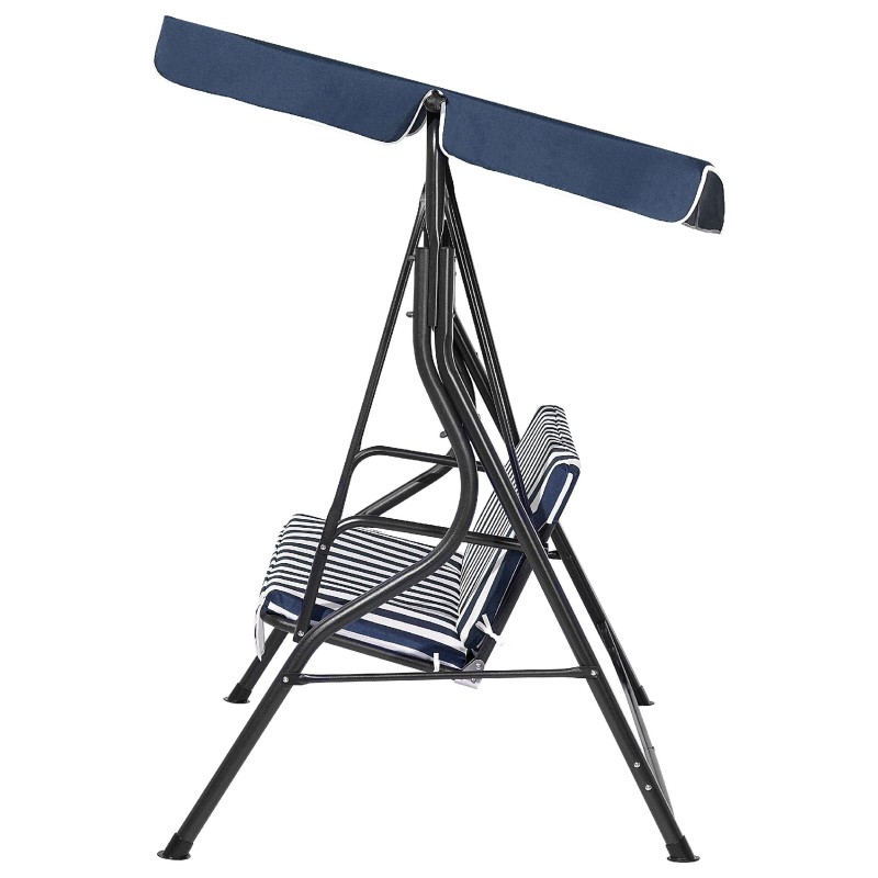 Huśtawka ogrodowa CHAPLIN Metal Ciemnoniebieski