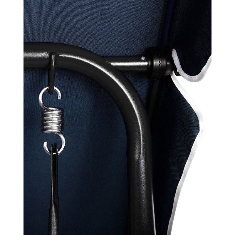 Huśtawka ogrodowa CHAPLIN Metal Ciemnoniebieski