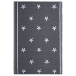 Dywan zewnętrzny 120 x 180 cm ciemnoszary LATUR