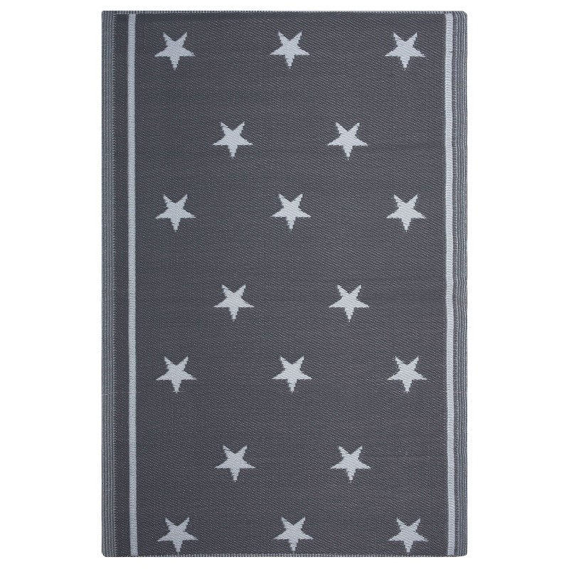 Dywan zewnętrzny 120 x 180 cm ciemnoszary LATUR