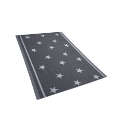 Dywan zewnętrzny 120 x 180 cm ciemnoszary LATUR