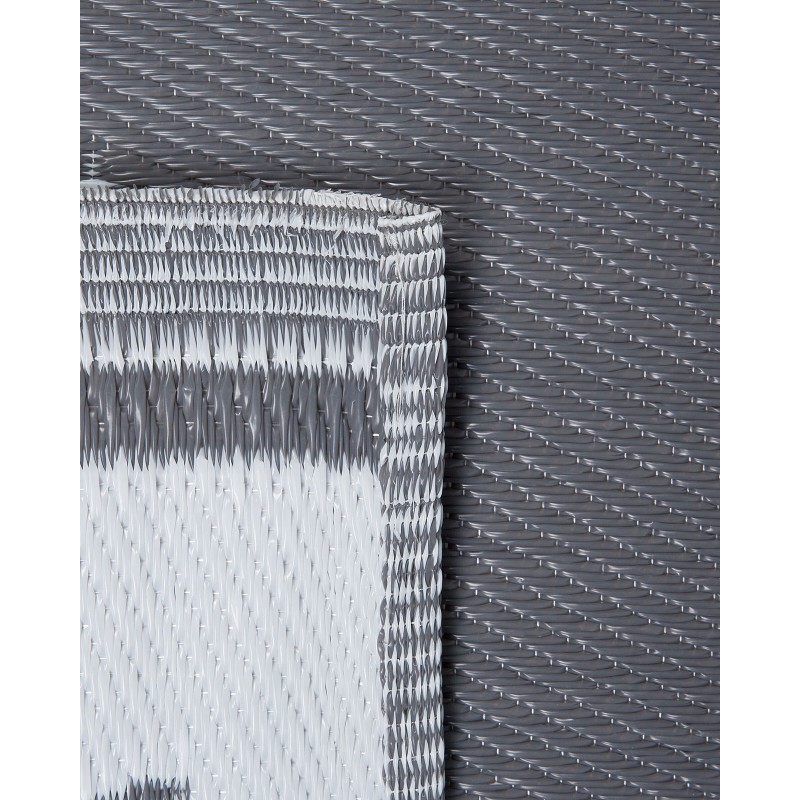 Dywan zewnętrzny 120 x 180 cm ciemnoszary LATUR