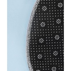 Dywan dziecięcy kształt chmury 90 x 120 cm niebieski CUMULUS