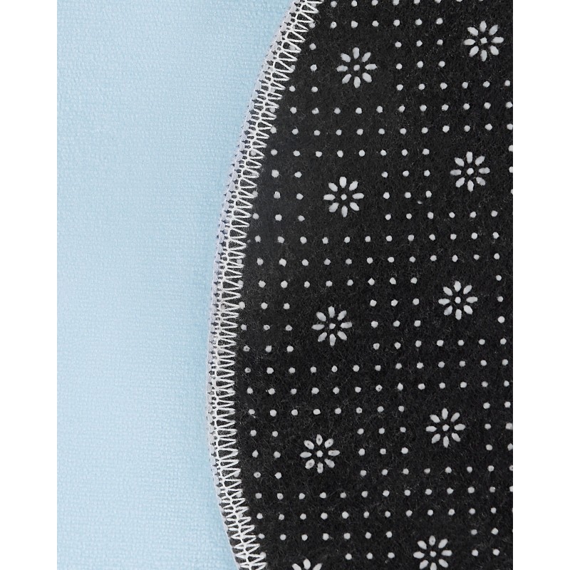 Dywan dziecięcy kształt chmury 90 x 120 cm niebieski CUMULUS