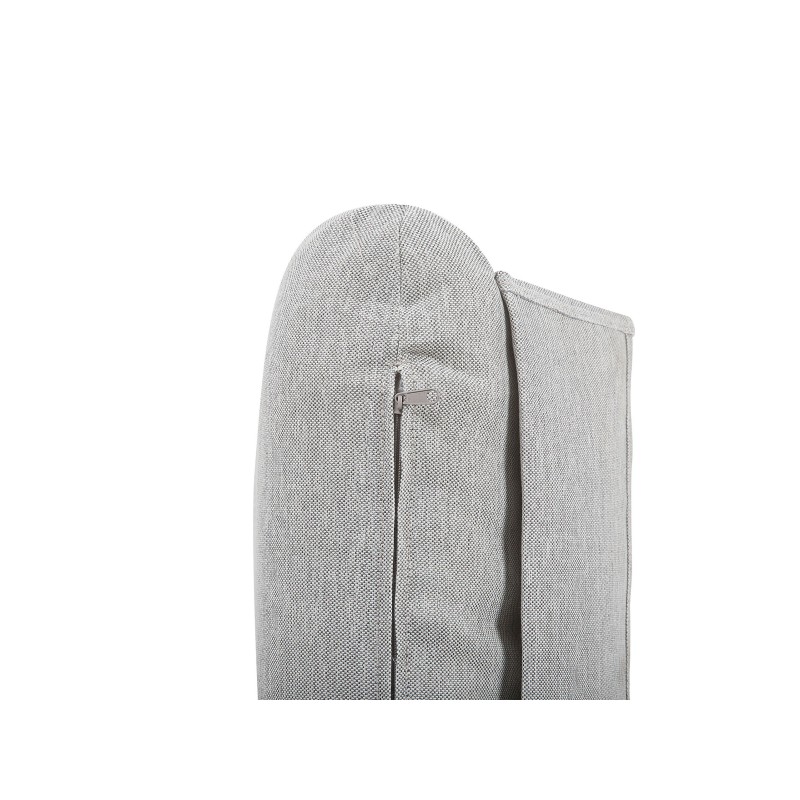 Zestaw ogrodowy ze stolikiem dla 4 osób FRASCATI Modułowy Certyfikowane drewno akacjowe Jasnoszary