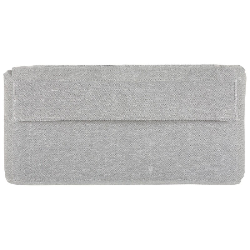 Zestaw ogrodowy ze stolikiem dla 4 osób FRASCATI Modułowy Certyfikowane drewno akacjowe Jasnoszary