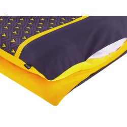 Komplet pościeli WALLINGFORD Bawełna satynowa 135 x 200 cm Niebieski