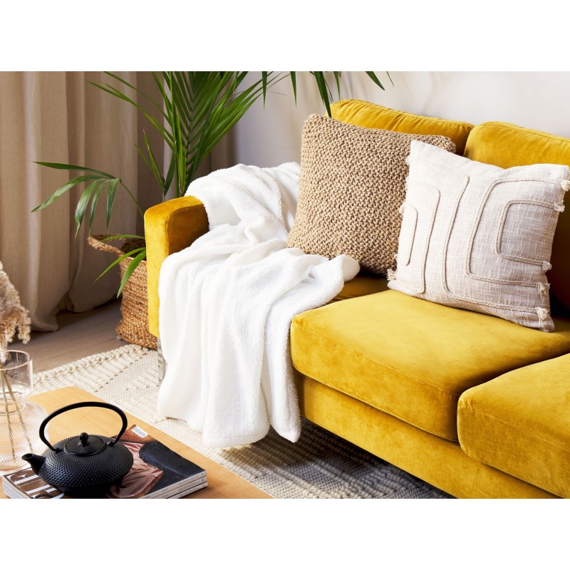 Koc MIRGE 125 x 150 cm Biały